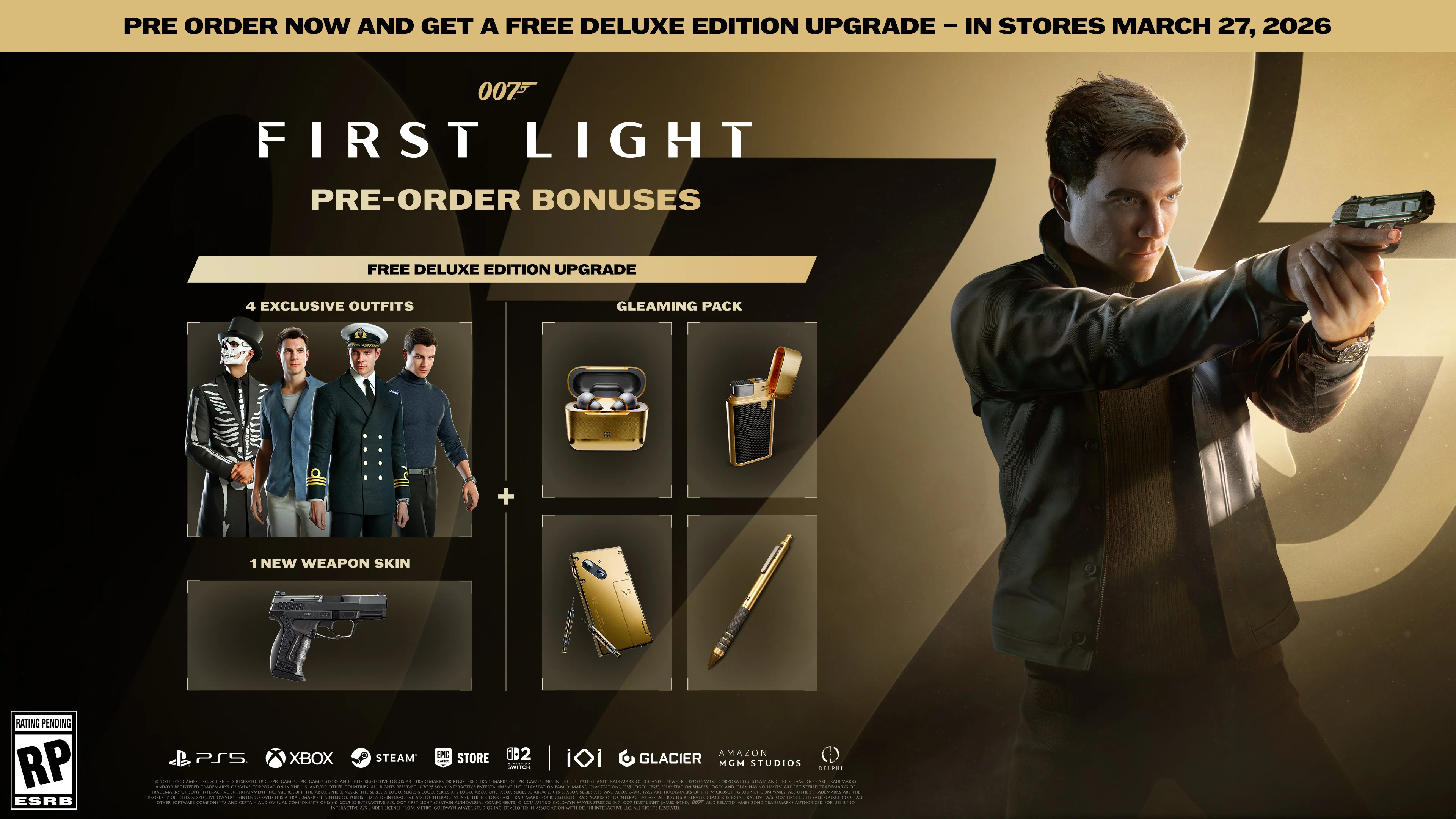 007 First Light [Standard Edition] - Playstation 5 (PRE-ORDER) (FREE SHIPPING) - Image 3