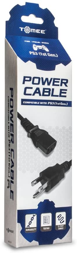 3-Prong Power Cable for PlayStation 3/Xbox 360/PC - Image 2