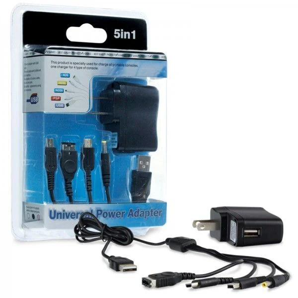 5-n-1 Universal Power Adapter (hyperkin) - Nintendo DS/Nintendo DS Lite/Nintendo DSi/PSP