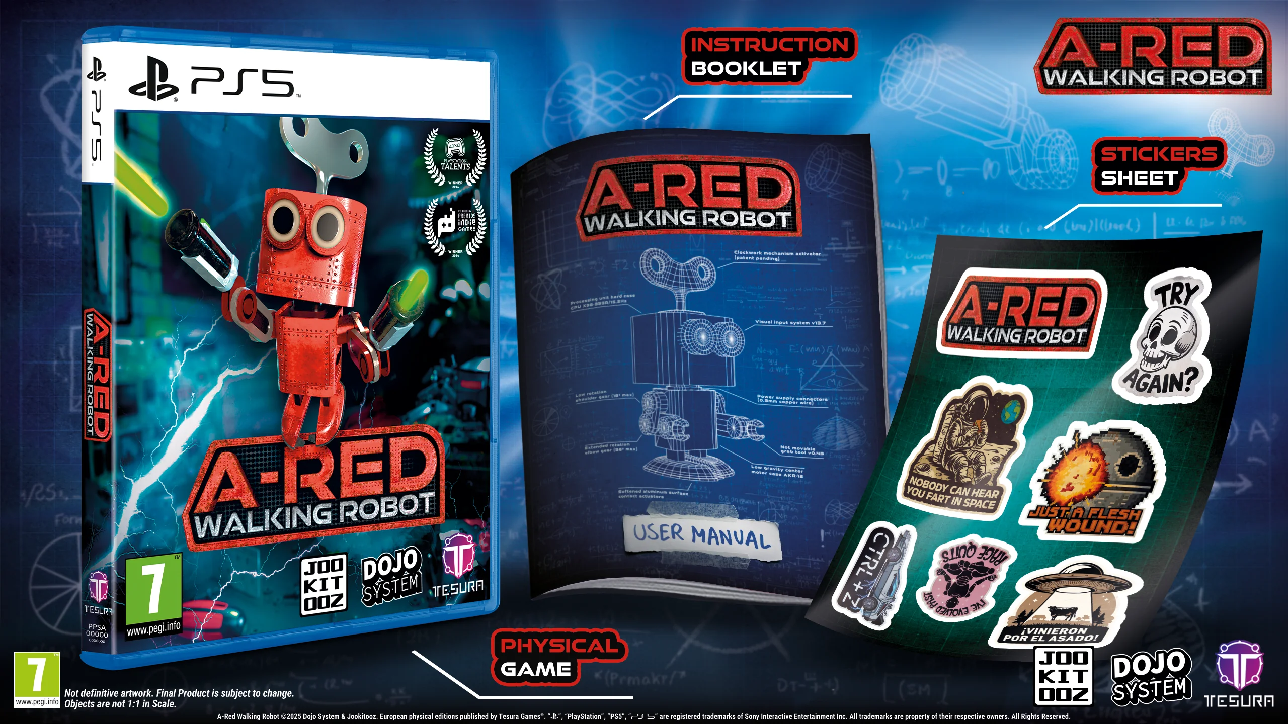 A-Red Walking Robot [EU Import] - PlayStation 5 (PRE-ORDER) - Image 3