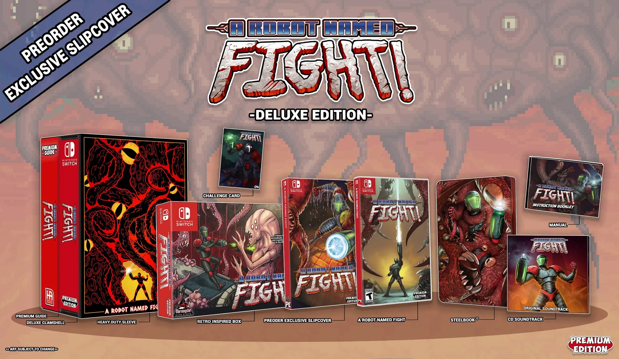 A Robot Named Fight! [Premium Edition Games #4] [Deluxe Edition] - Nintendo Switch