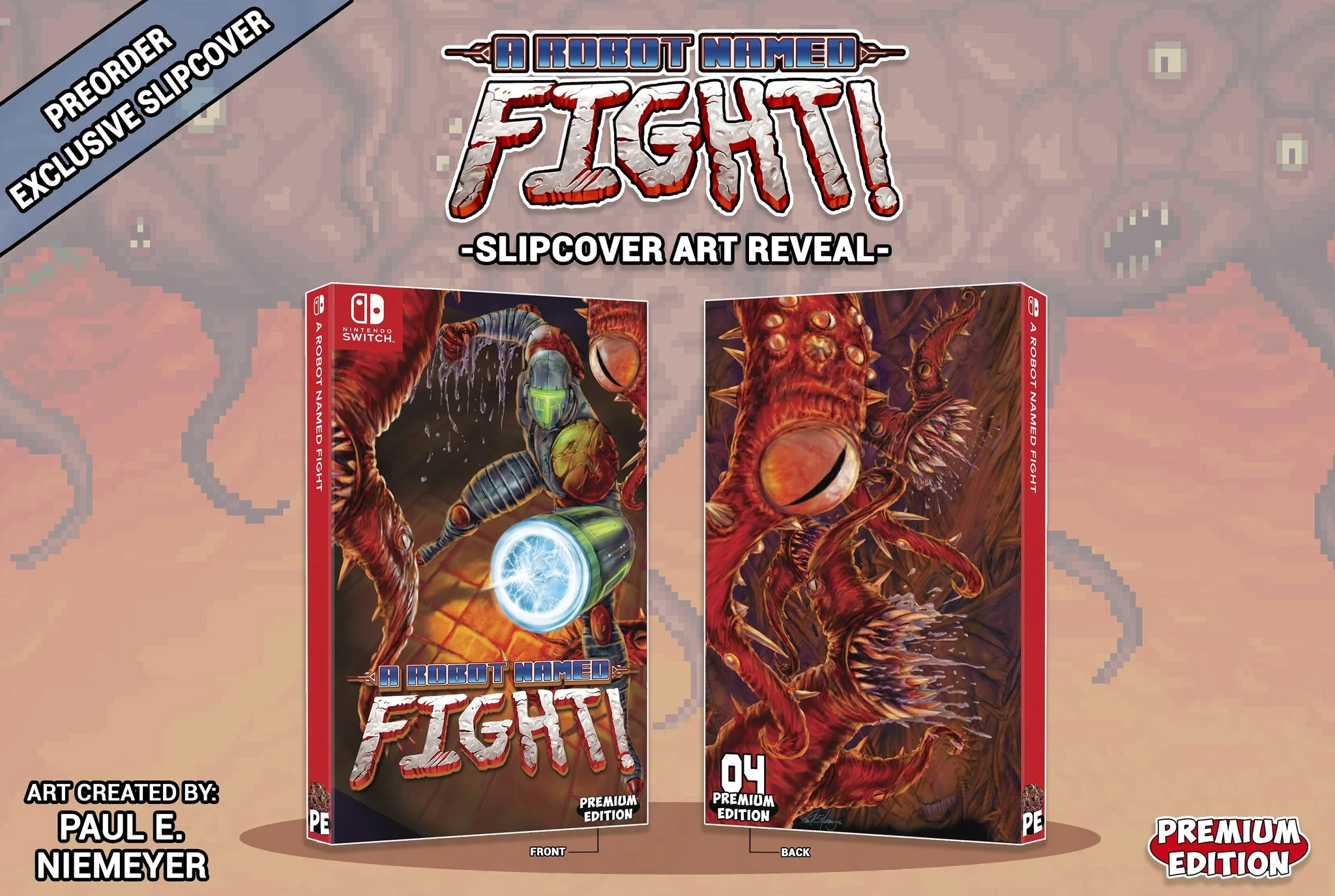 A Robot Named Fight! [Premium Edition Games #4] [Deluxe Edition] - Nintendo Switch - Image 3