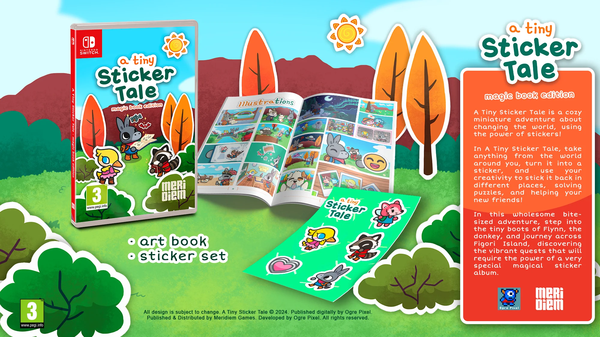 A Tiny Sticker Tale [Magic Book Edition] [EU Import] - Nintendo Switch - Image 2