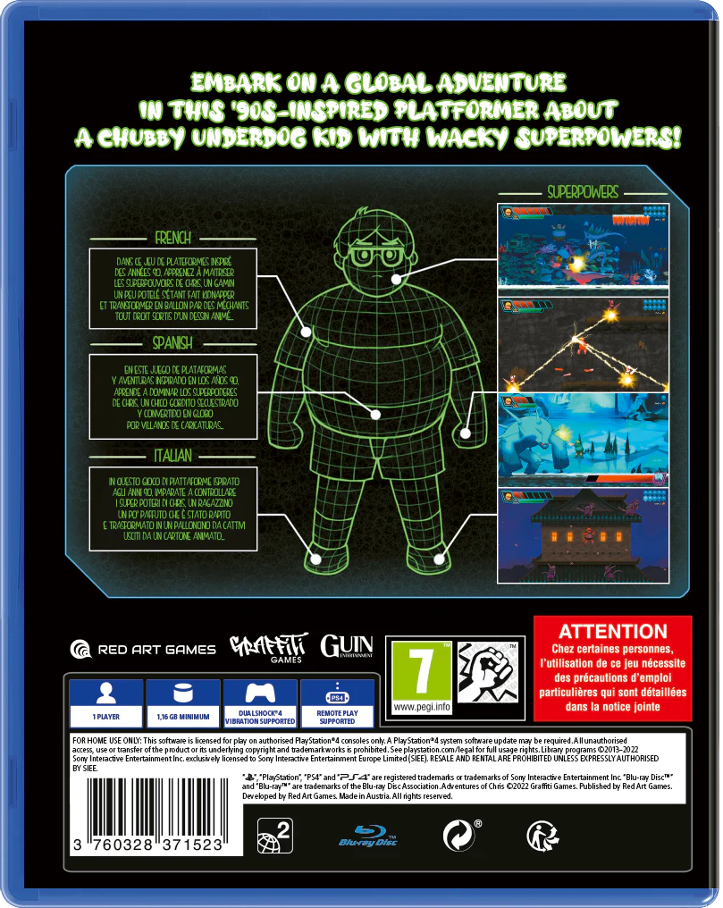 Adventures of Chris - PlayStation 4 [Red Art Games] - Image 3