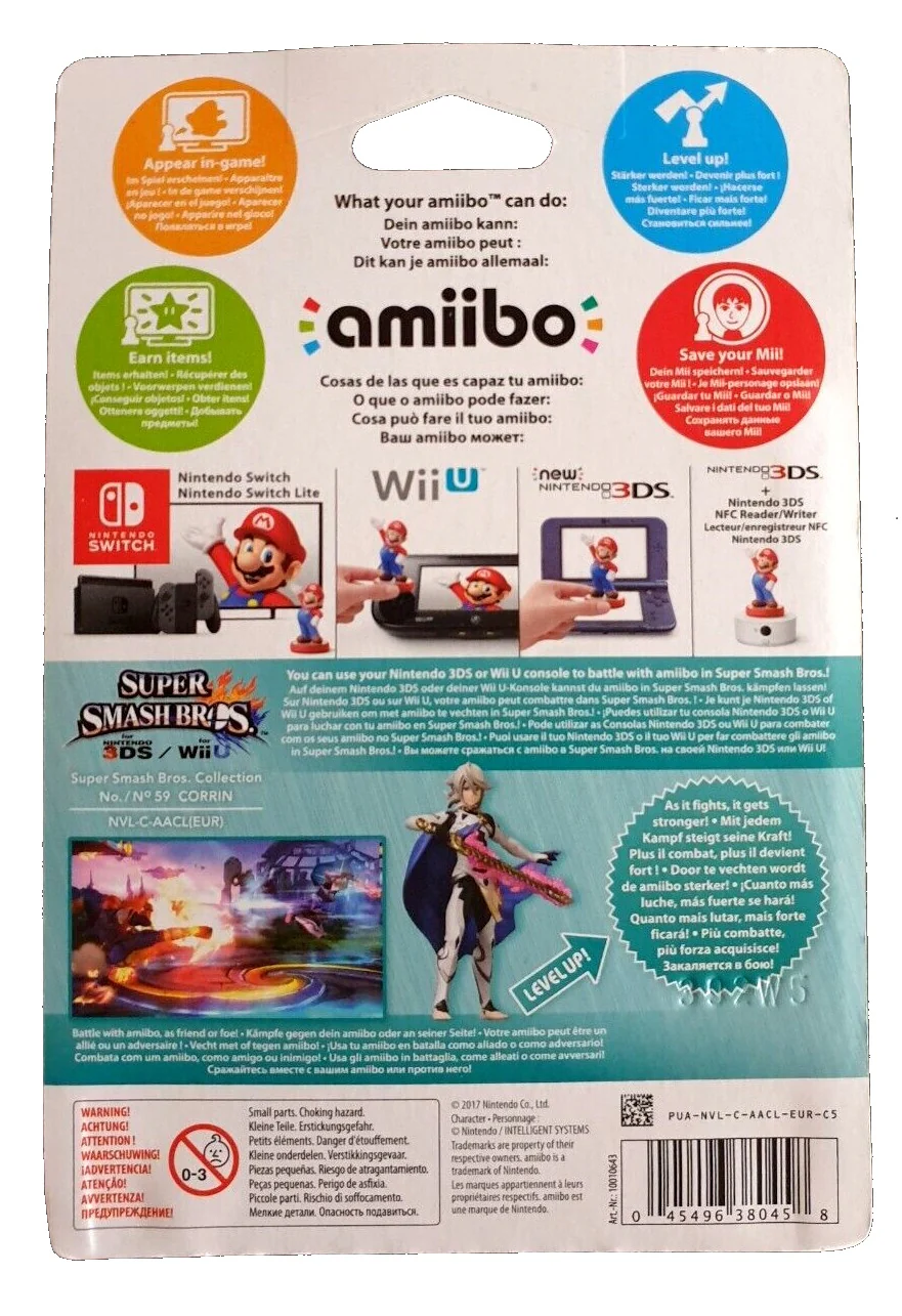 AMIIBO - AMIIBO CORRIN PLAYER 1 (SMASHBROS) (EU Version) - Image 2