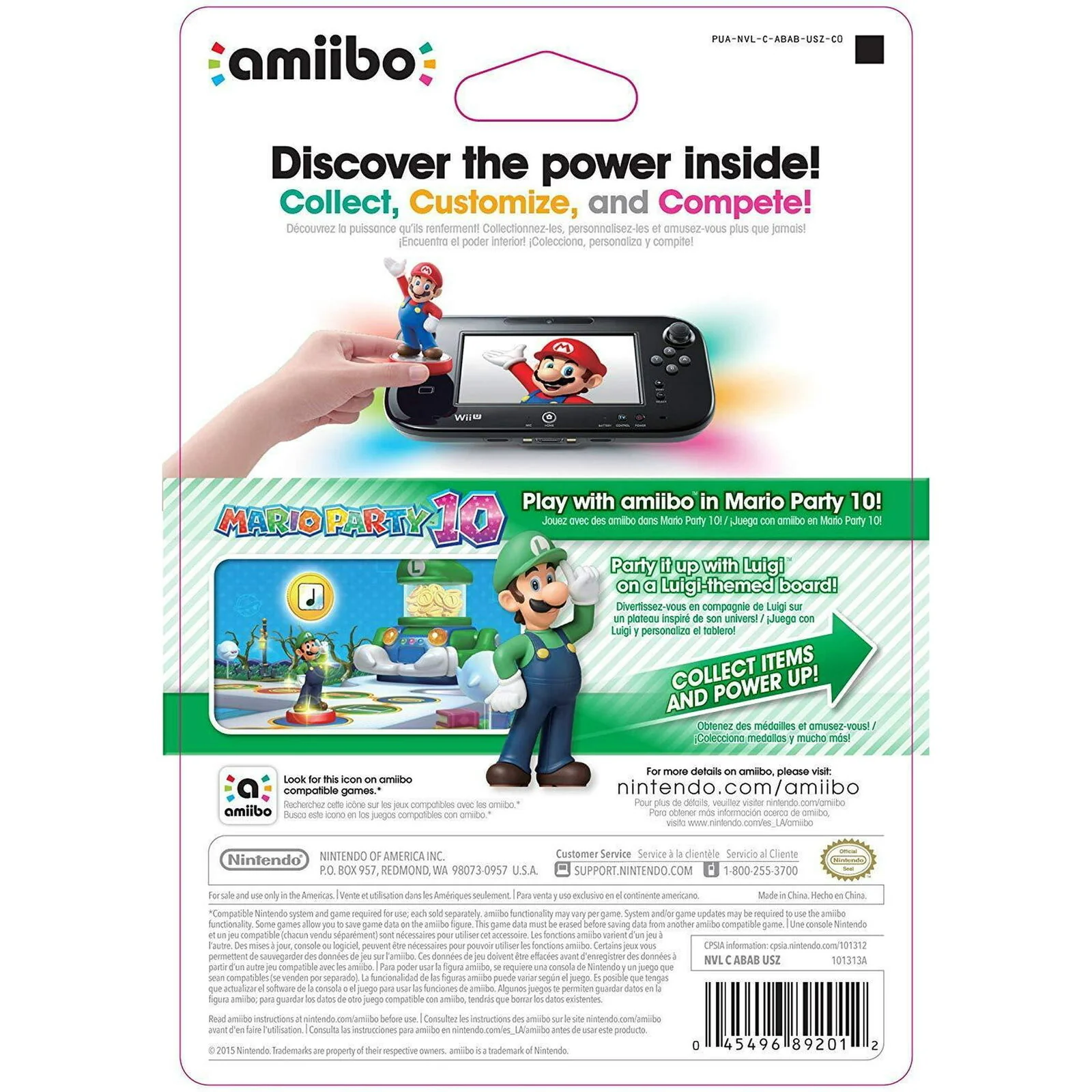 AMIIBO - Amiibo Luigi (Super Mario) (EU Version) - Image 2
