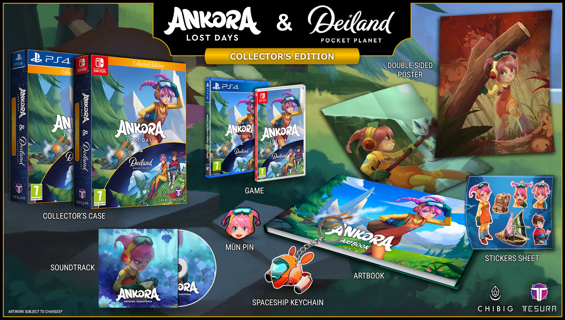 Ankora Lost Days & Deiland Pocket Planet Collectors Edition [PEGI Import] - Nintendo Switch - Image 2