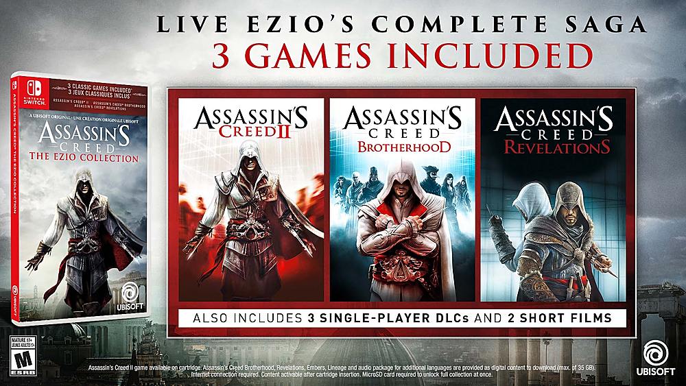 ASSASSIN’S CREED THE EZIO COLLECTION - SWITCH - Image 2