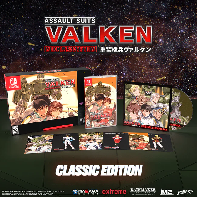 Assault Suits Valken DECLASSIFIED Classic Edition [ Limited Run Games #202] - Nintendo Switch - Image 2