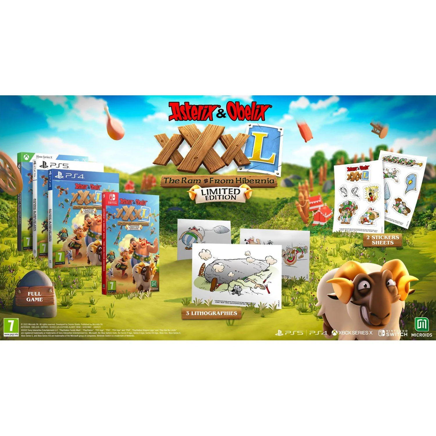 Asterix & Obelix XXXL: The Ram From Hibernia [Limited Edition] - Nintendo Switch [PEGI Import] - Image 2