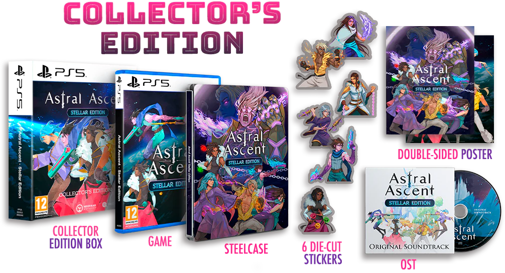 Astral Ascent - Stellar Edition [Collector's Edition] - Playstation 5 (PRE-ORDER) (FREE SHIPPING)