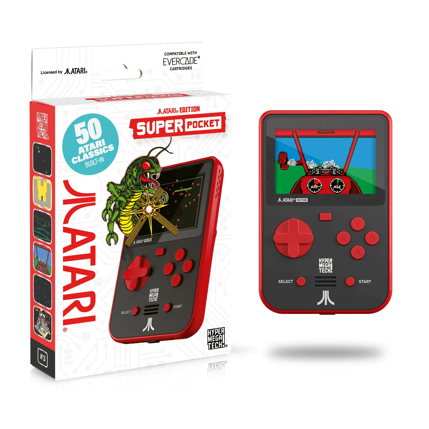 ATARI Super Pocket - HYPER MEGA TECH (FREE SHIPPING)