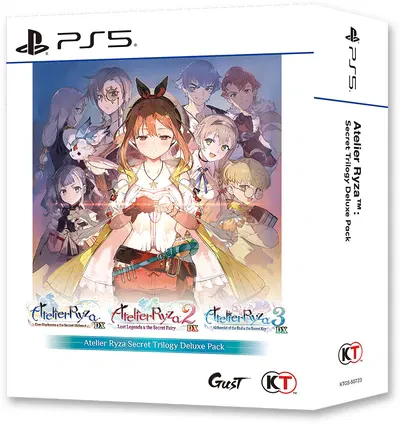 Atelier Ryza Secret Trilogy DX (Asian Import - English Cover - Multi-Language) - Playstation 5