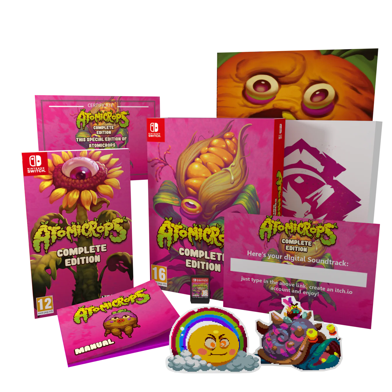 Atomicrops – Complete Edition (Limited Collector’s Edition] (EU Import) - Nintendo Switch (PRE-ORDER) (FREE SHIPPING)