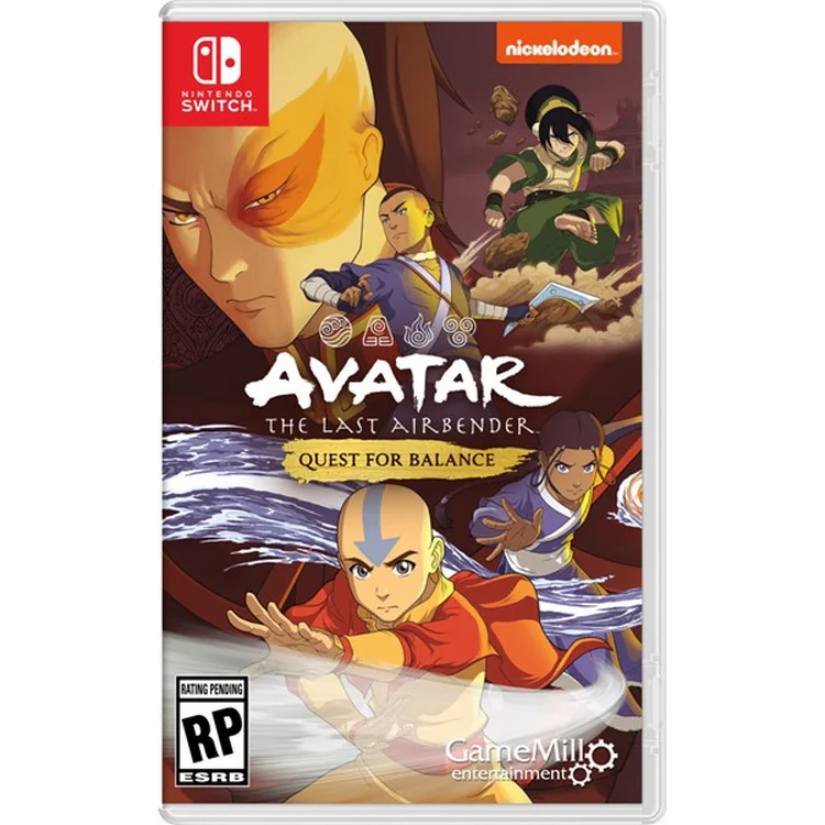 Avatar the Last Airbender Quest for Balance - Nintendo Switch