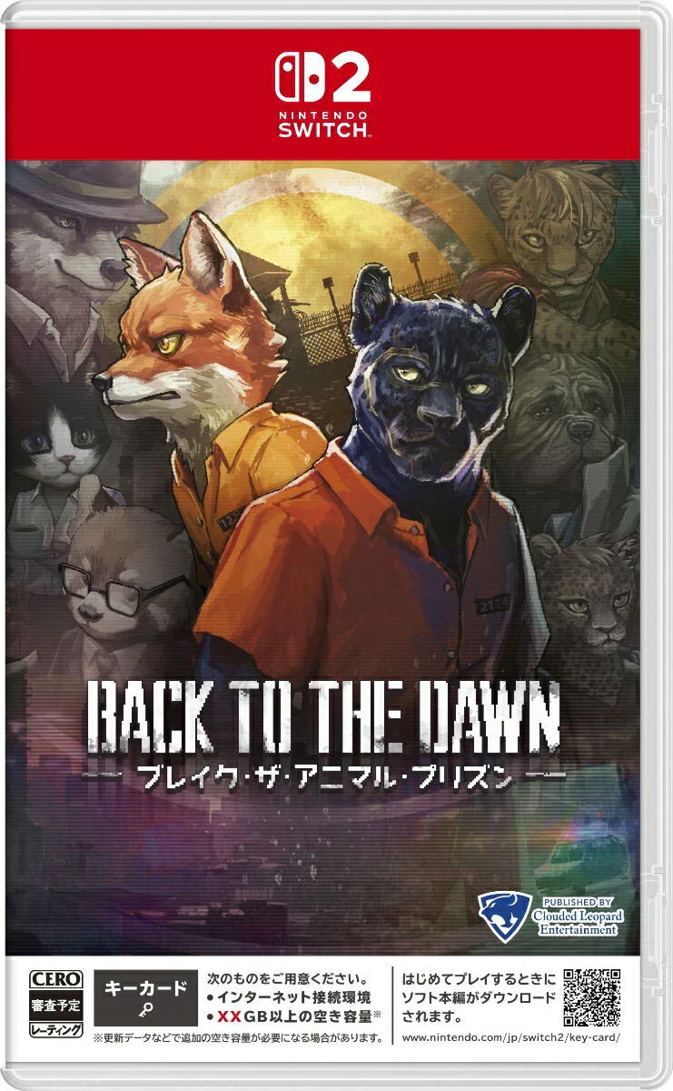 Back to the Dawn (JPN Import - Multi-Language) [Game-Key Card] - Nintendo Switch 2 (PRE-ORDER)
