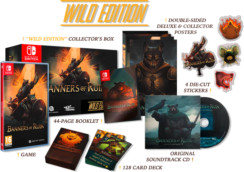 Banners of Ruin [Wild Edition] [EU Import] - Nintendo Switch (PRE-ORDER) (FREE SHIPPING)