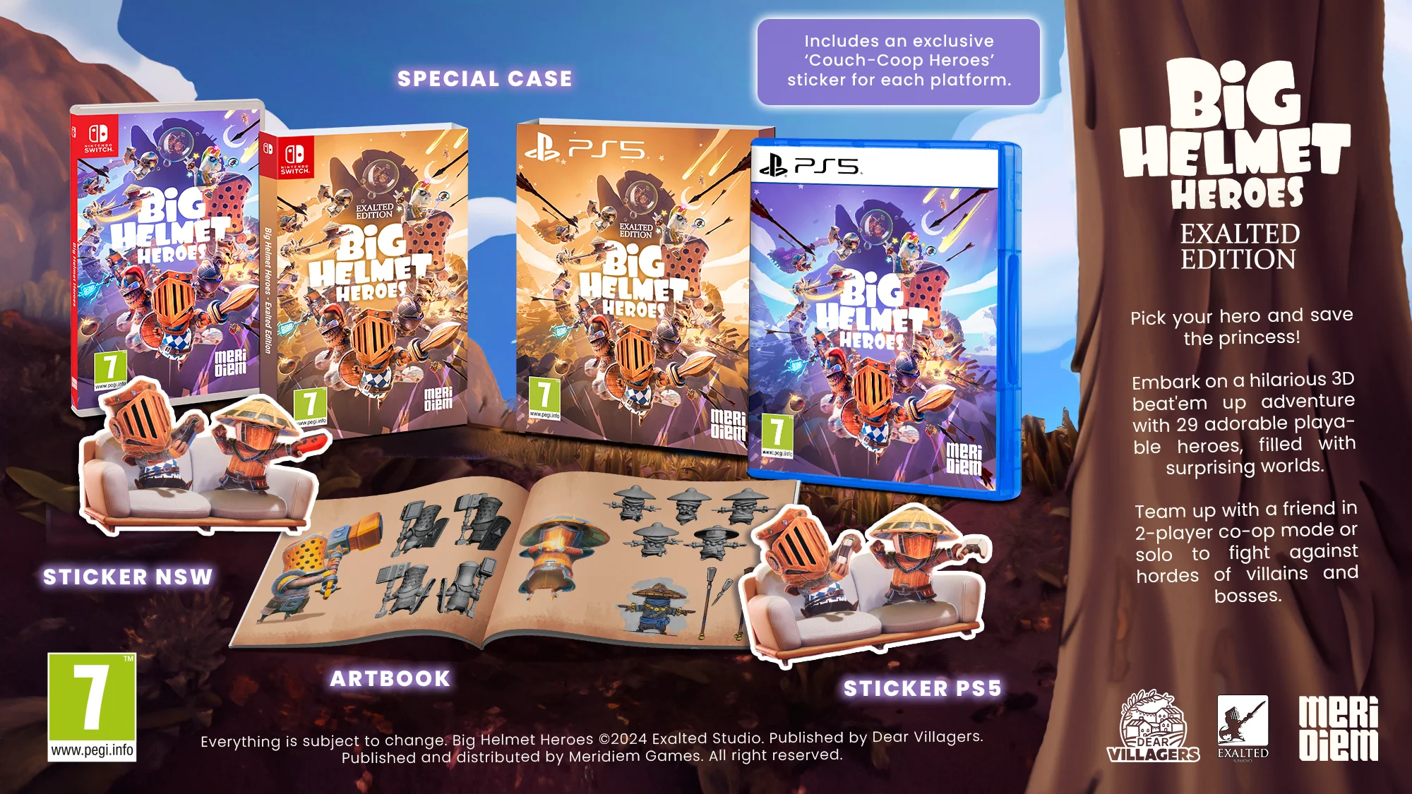 Big Helmet Heroes - Exalted Edition [EU Import] - Nintendo Switch - Image 2