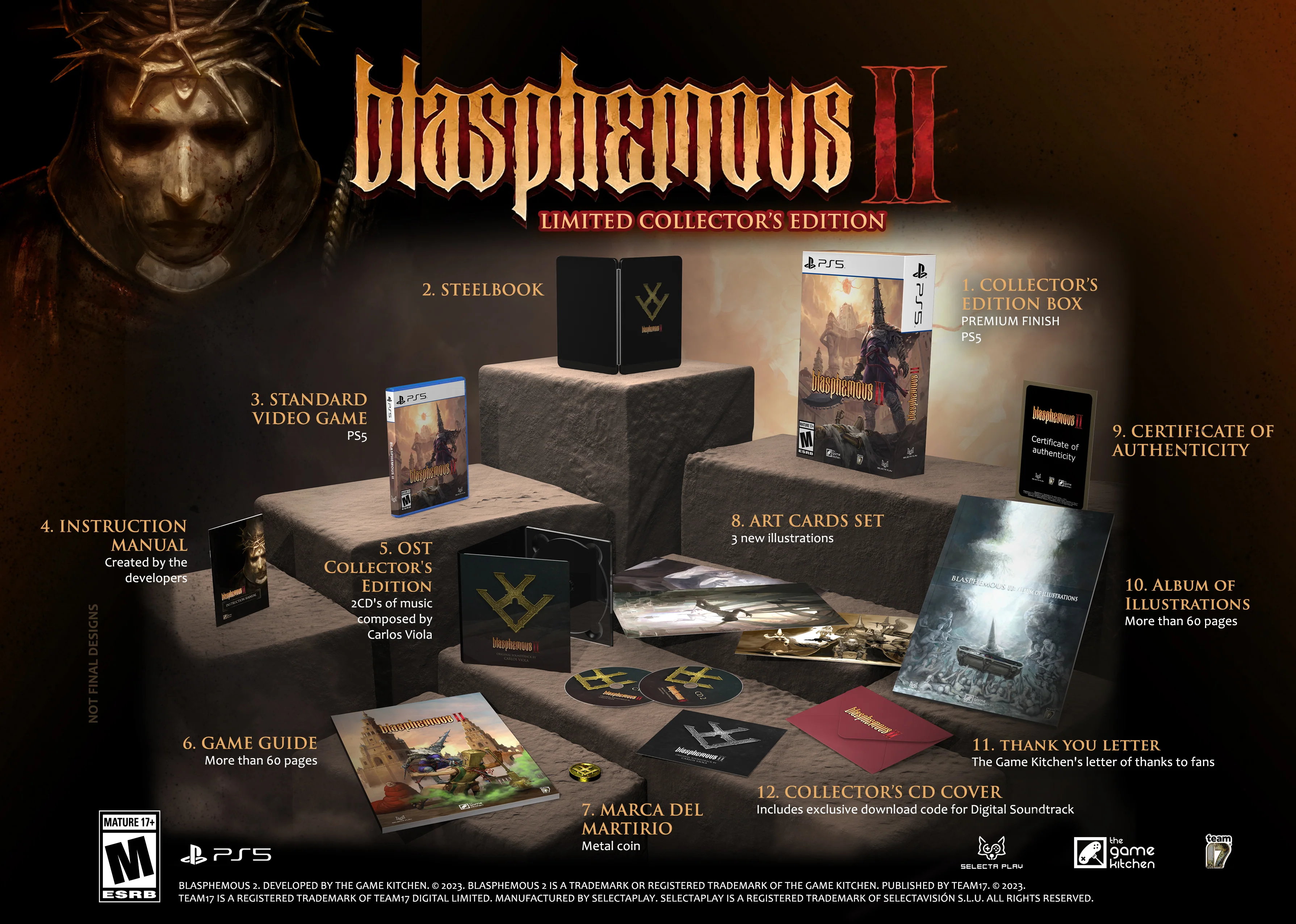 Blasphemous II Limited Collector's Edition - PlayStation 5 - Image 2