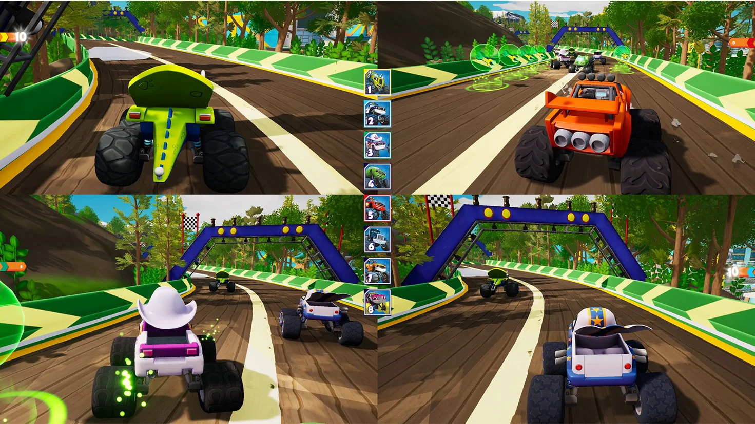 Blaze and the Monster Machine Axle City Racers - Nintendo Switch - Image 2