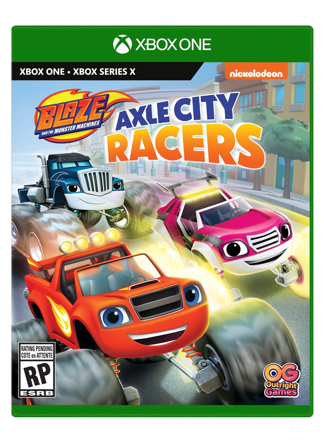 BLAZE AND THE MONSTER MACHINE AXLE CITY RACERS - XBOX ONE / XBOX SERIES X