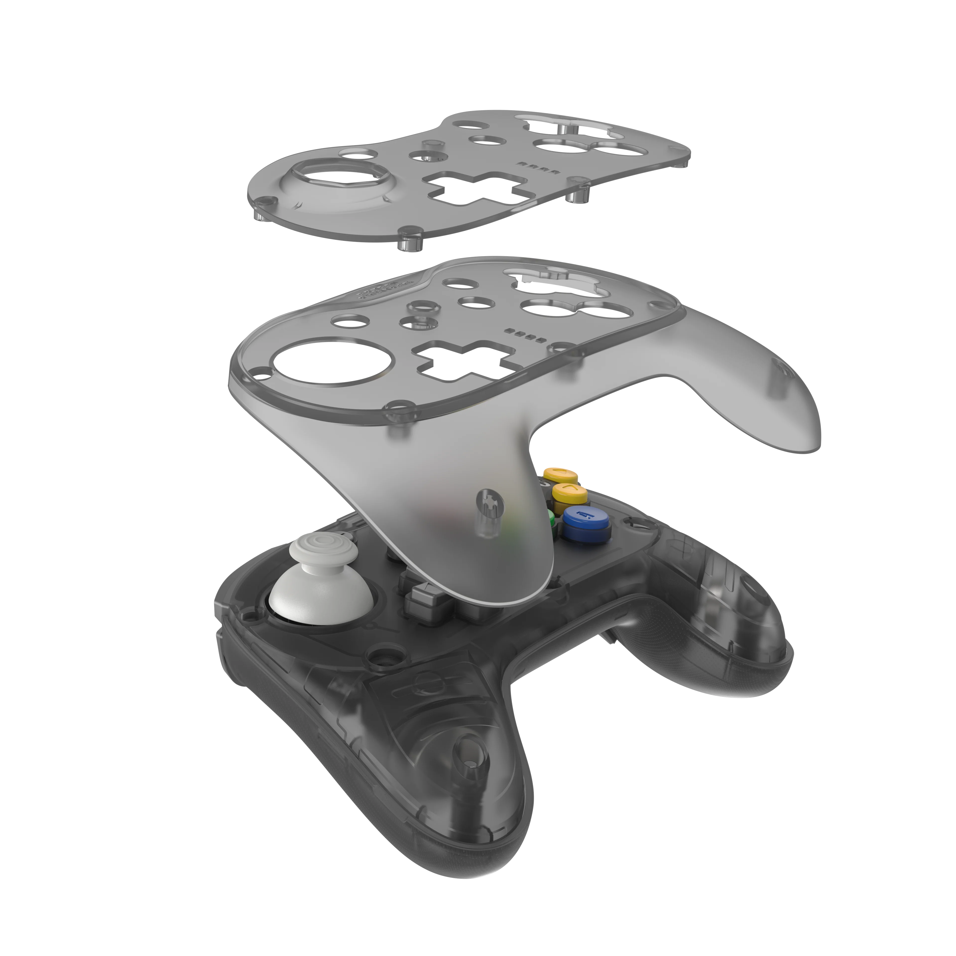 Brawler64 N64 Pro Series Wireless Controller [Smoke] - N64 / Switch / Switch 2 / PC (PRE-ORDER) - Image 6