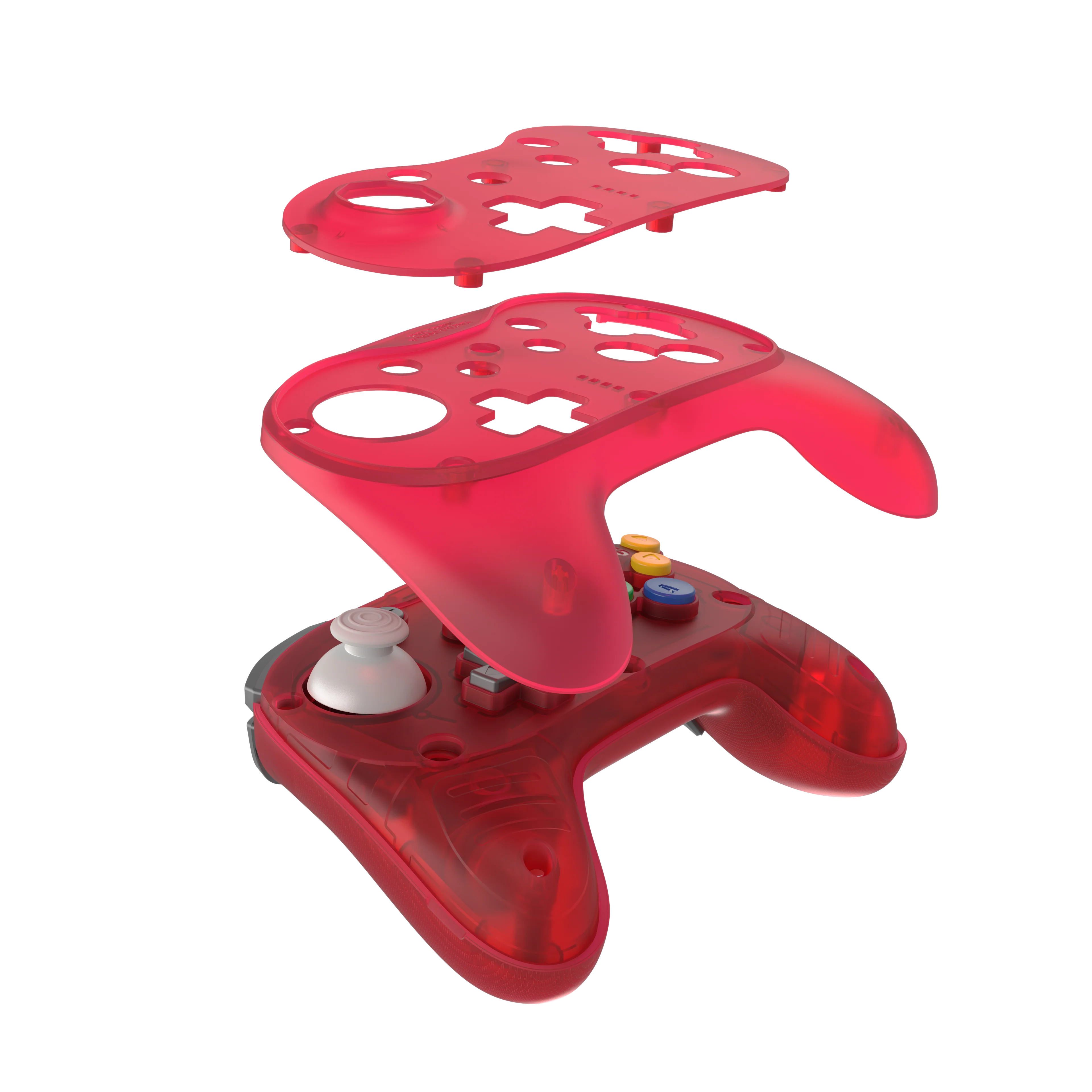 Brawler64 N64 Pro Series Wireless Controller [Watermelon Red] - N64 / Switch / Switch 2 / PC (PRE-ORDER) - Image 6
