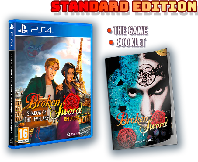 Broken Sword - Shadow of the Templars: Reforged [EU Import] [Standard Edition] - Playstation 4 (FREE SHIPPING) - Image 2