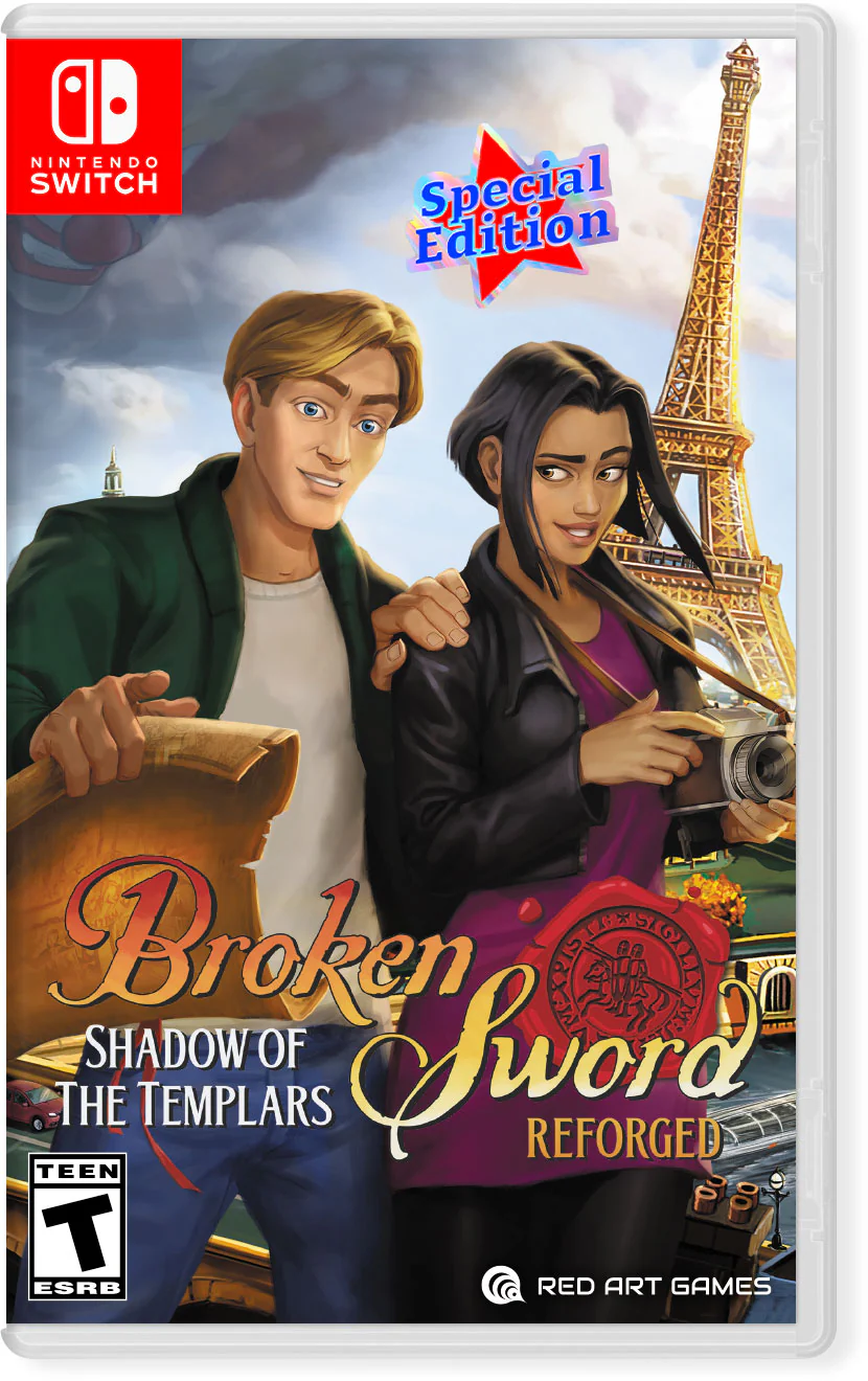 Broken Sword - Shadow of the Templars: Reforged [SPECIAL EDITION] - Nintendo Switch (VGP EXCLUSIVE)