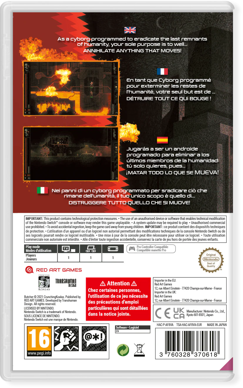 Butcher - SWITCH [RED ART GAMES] - Image 3