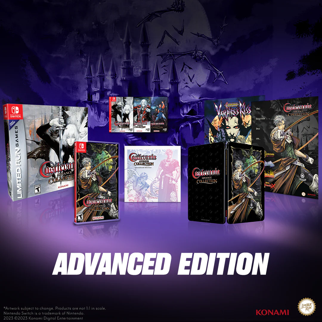 Castlevania Advance Collection (Advanced Edition) [Limited Run Games #198] - Nintendo Switch