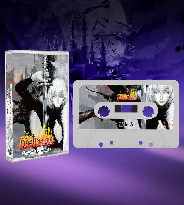 Castlevania: Aria of Sorrow Cassette Soundtrack [Limited Run Games] - Cassette Tape