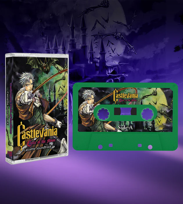 Castlevania: Circle of the Moon Cassette Soundtrack [Limited Run Games] - Cassette Tape