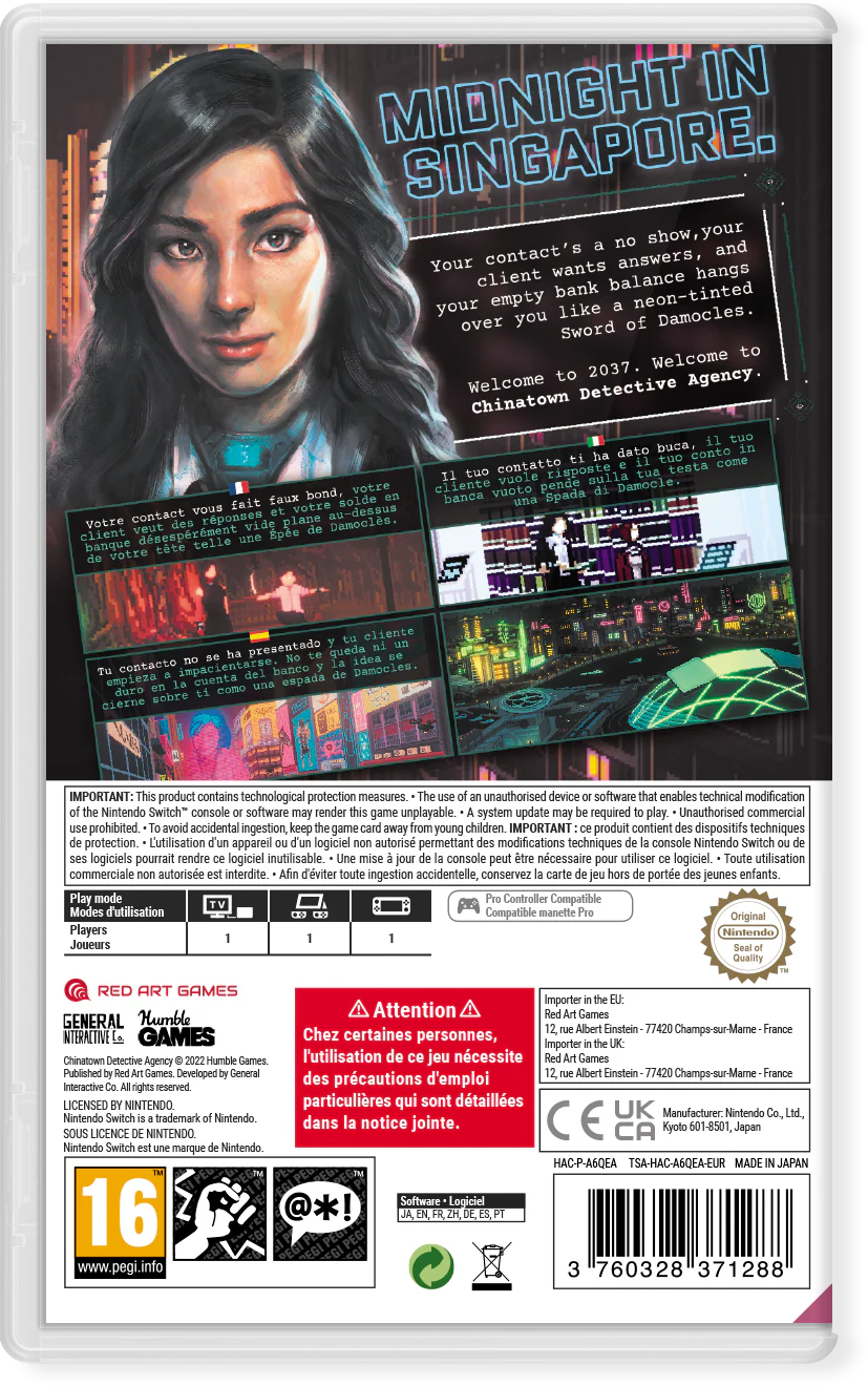 Chinatown Detective Agency - Nintendo Switch - Image 2