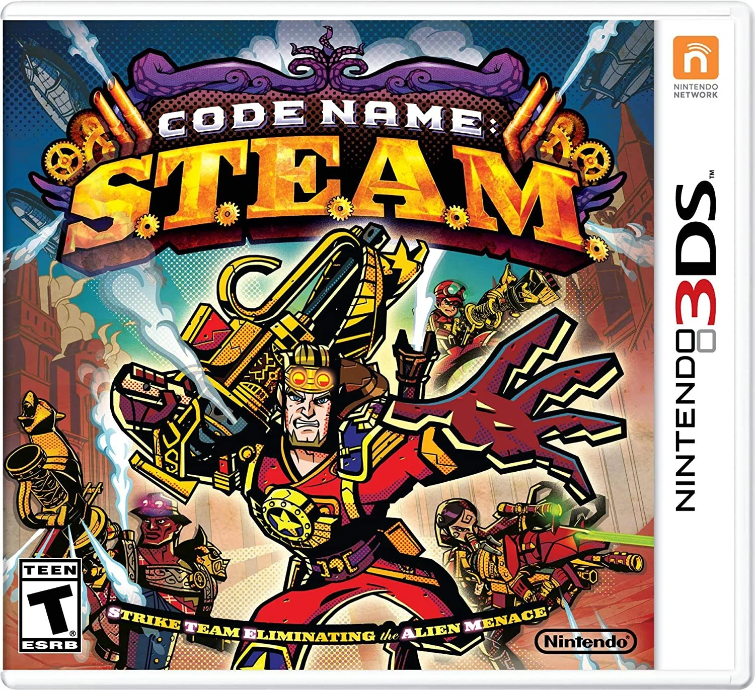 Code Name STEAM - Strike Team Eliminating the Alien Menace - 3Ds