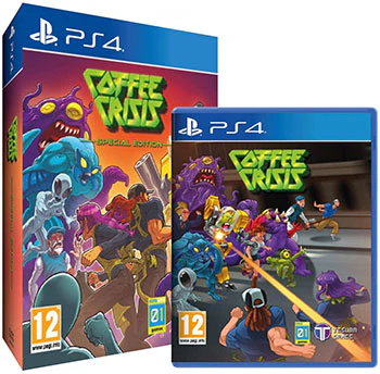 Coffee Crisis: Special Edition - PS4 [PAL IMPORT | PLAYS IN ENGLISH]