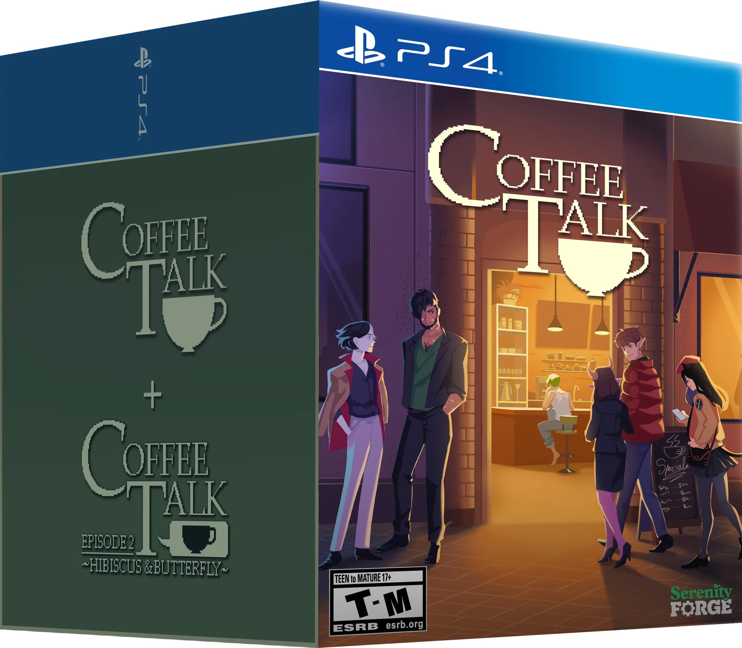 COFFEE TALK EPISODE 1 + EPISODE 2 DOUBLE SHOT BUNDLE - PS4