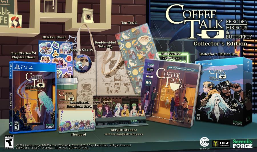 COFFEE TALK EPISODE 2 HIBISCUS & BUTTERFLY COLLECTORS EDITION - PS4 - Image 2
