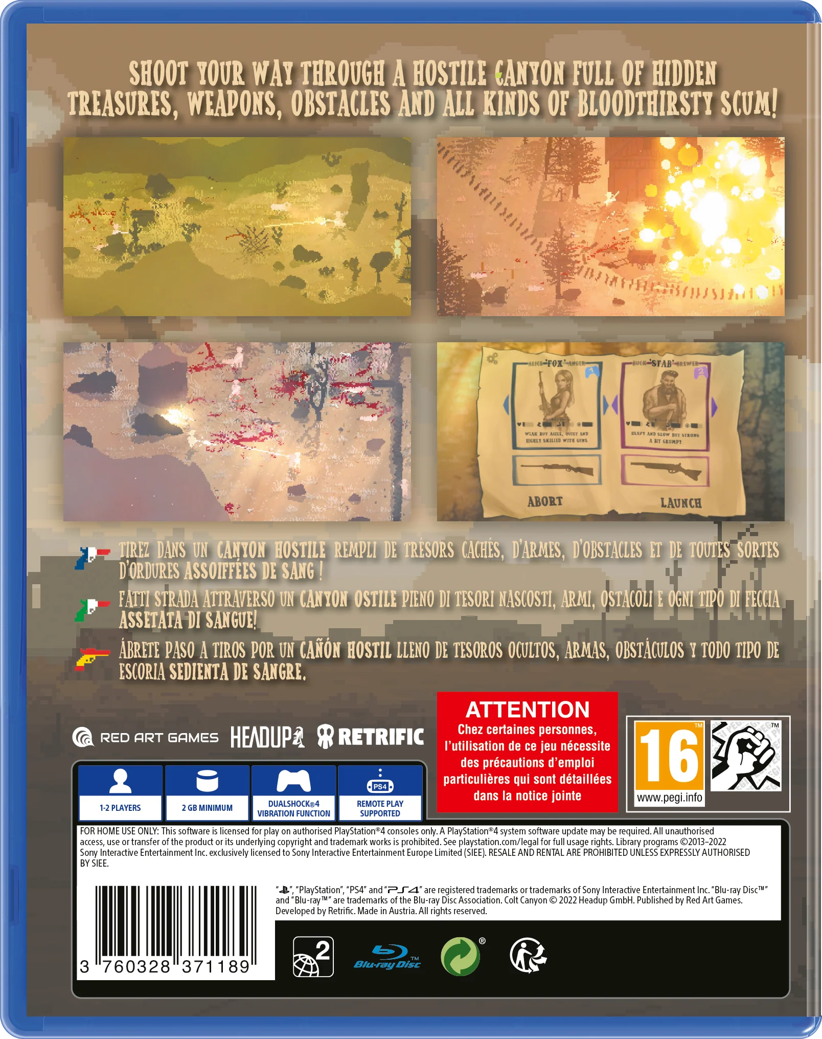 Colt Canyon - PlayStation 4 [Red Art Games] - Image 3