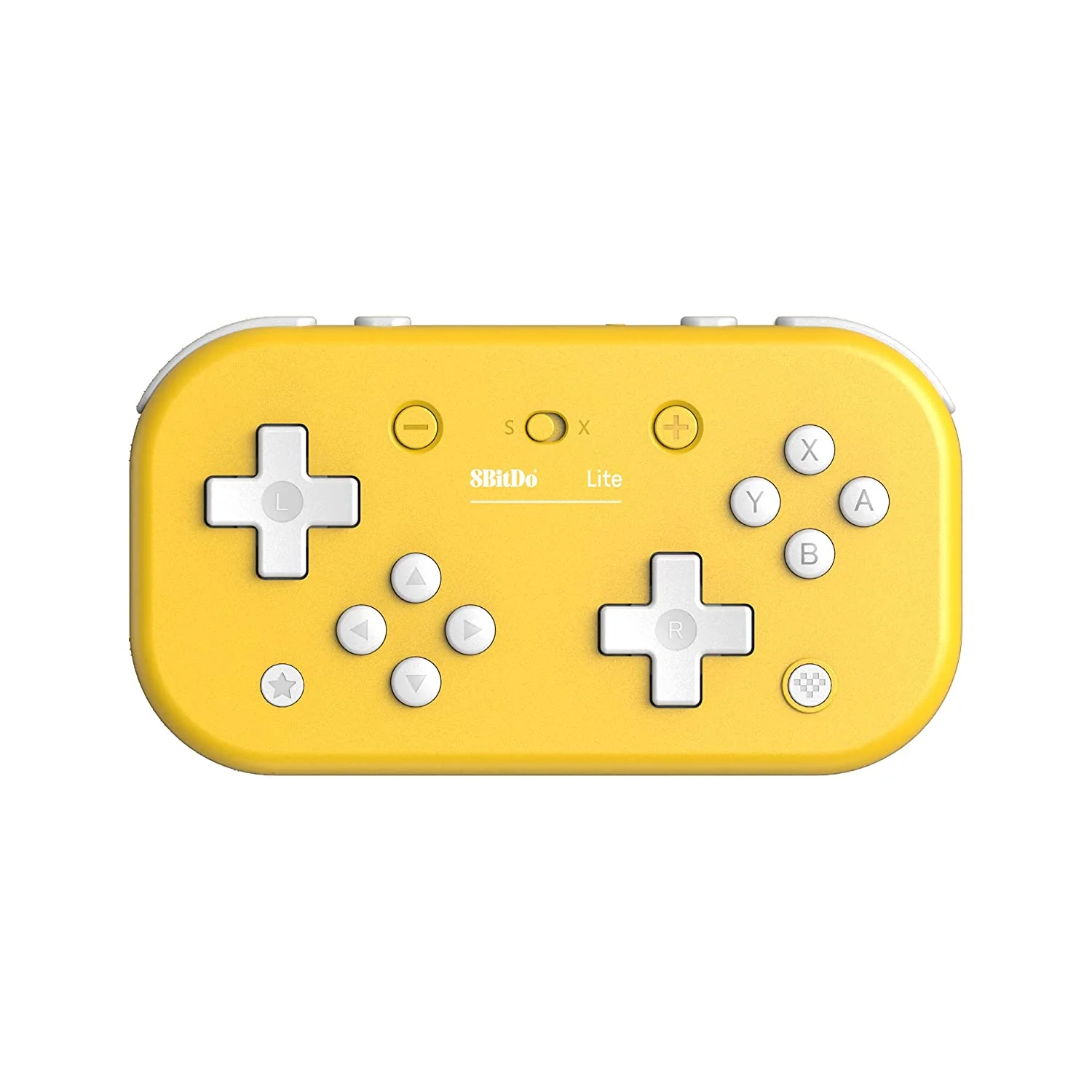 8BITDO LITE BLUETOOTH GAMEPAD FOR SWITCH LITE, SWITCH & WINDOWS [YELLOW]