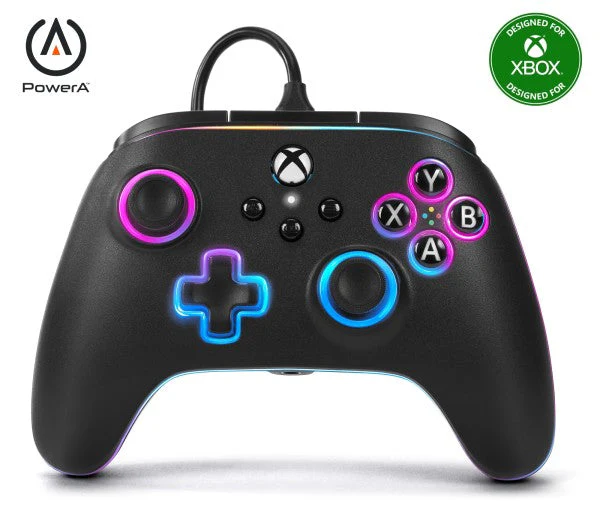 Power A Advantage Lumectra Wired Controller (Black) - Xbox Series X - Image 2