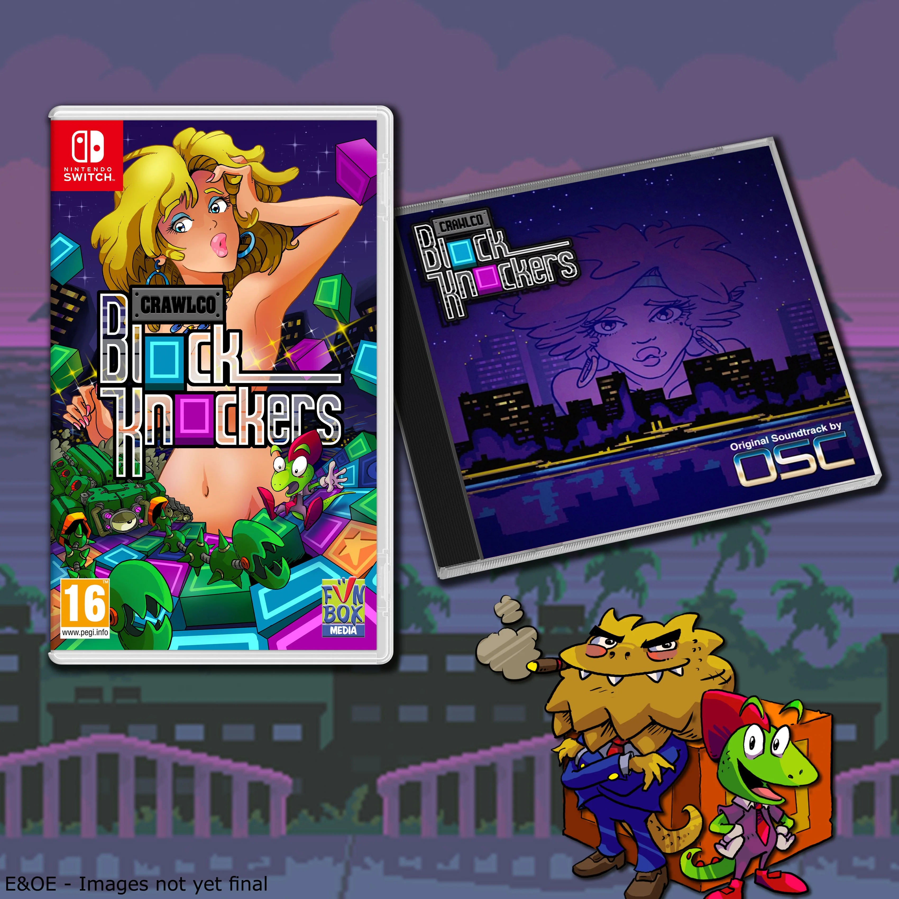 Crawlco Block Knockers - Nintendo Switch [PEGI Import Plays in English] - Image 2