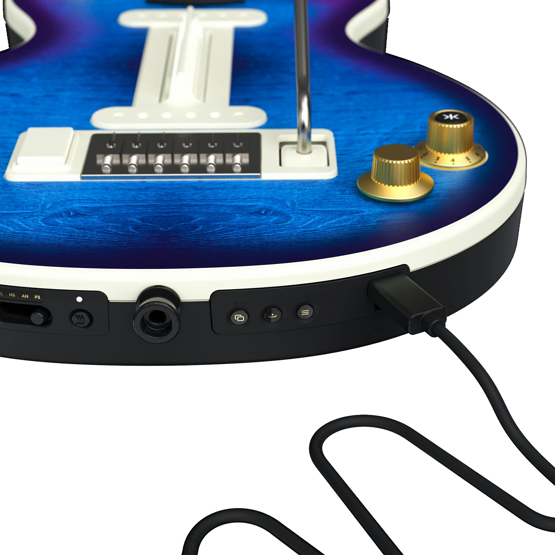 CRKD Gibson Les Paul Guitar Blueberry Burst Pro - Multi Platform  (FREE SHIPPING) - Image 4