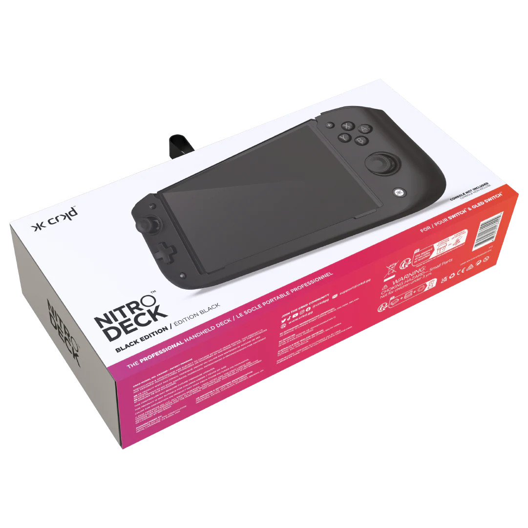 CRKD Nitro Deck [Black Edition] - Nintendo Switch - Image 3