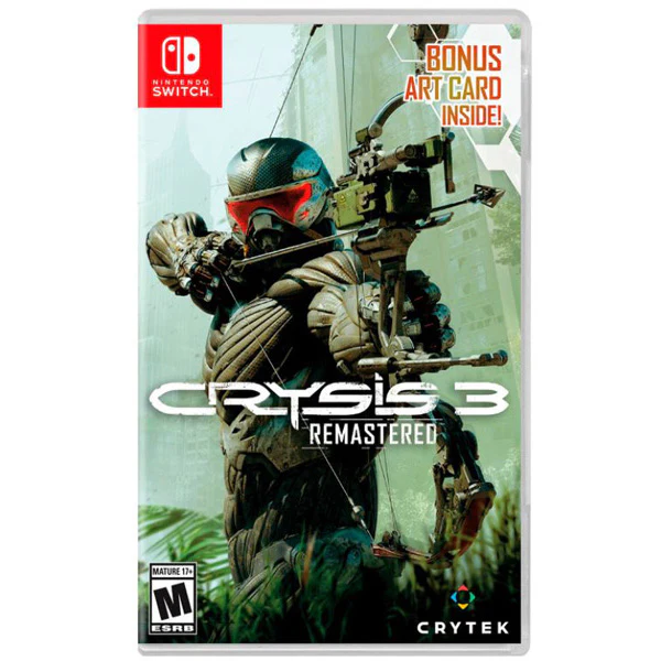 Crysis 3 Remastered (Bonus Art Card Inside) -  Nintendo Switch