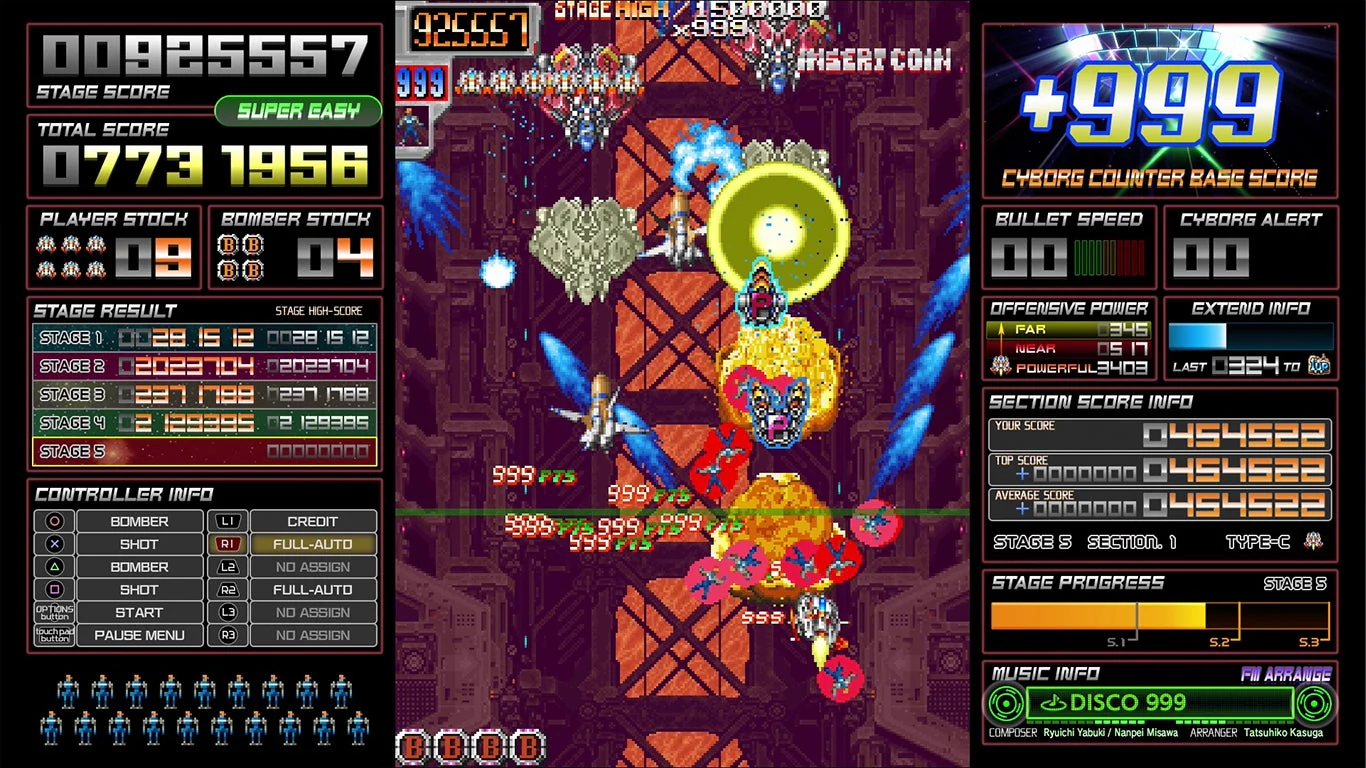 Dangun Feveron [Limited Run Games #398] - PlayStation 4 - Image 6