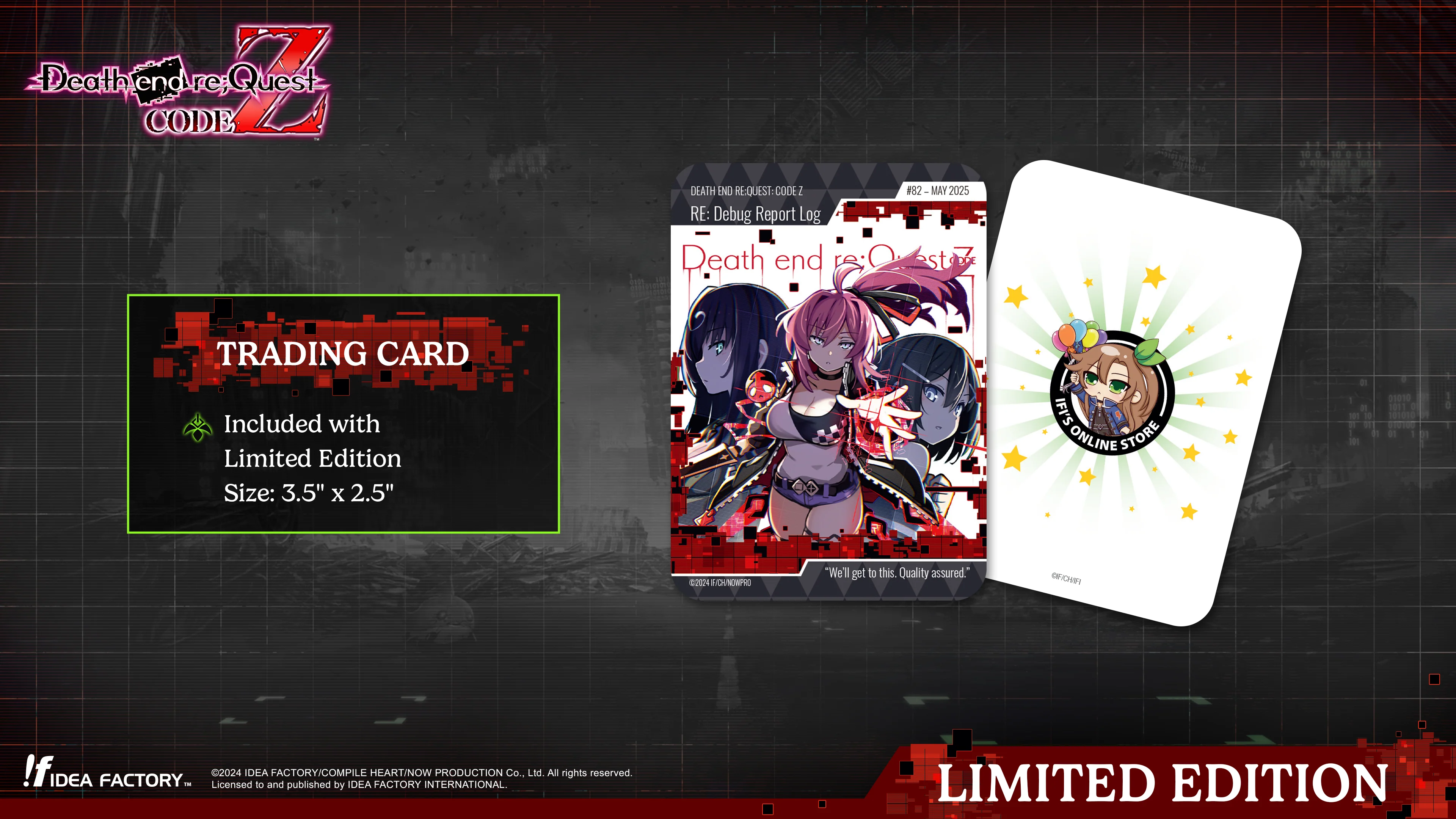 Death end re;Quest Code Z [Limited Edition] - Playstation 4 - Image 2