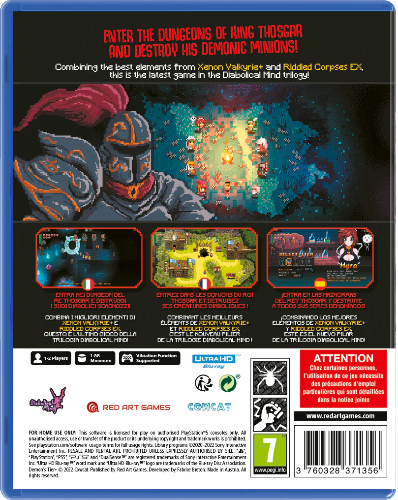 Demon's Tier+ - PlayStation 5 [Red Art Games] - Image 2