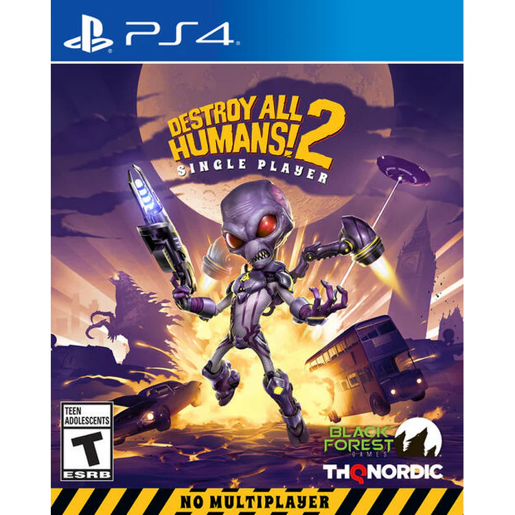 Destroy All Humans 2 Reprobed Single Player - PlayStation 4