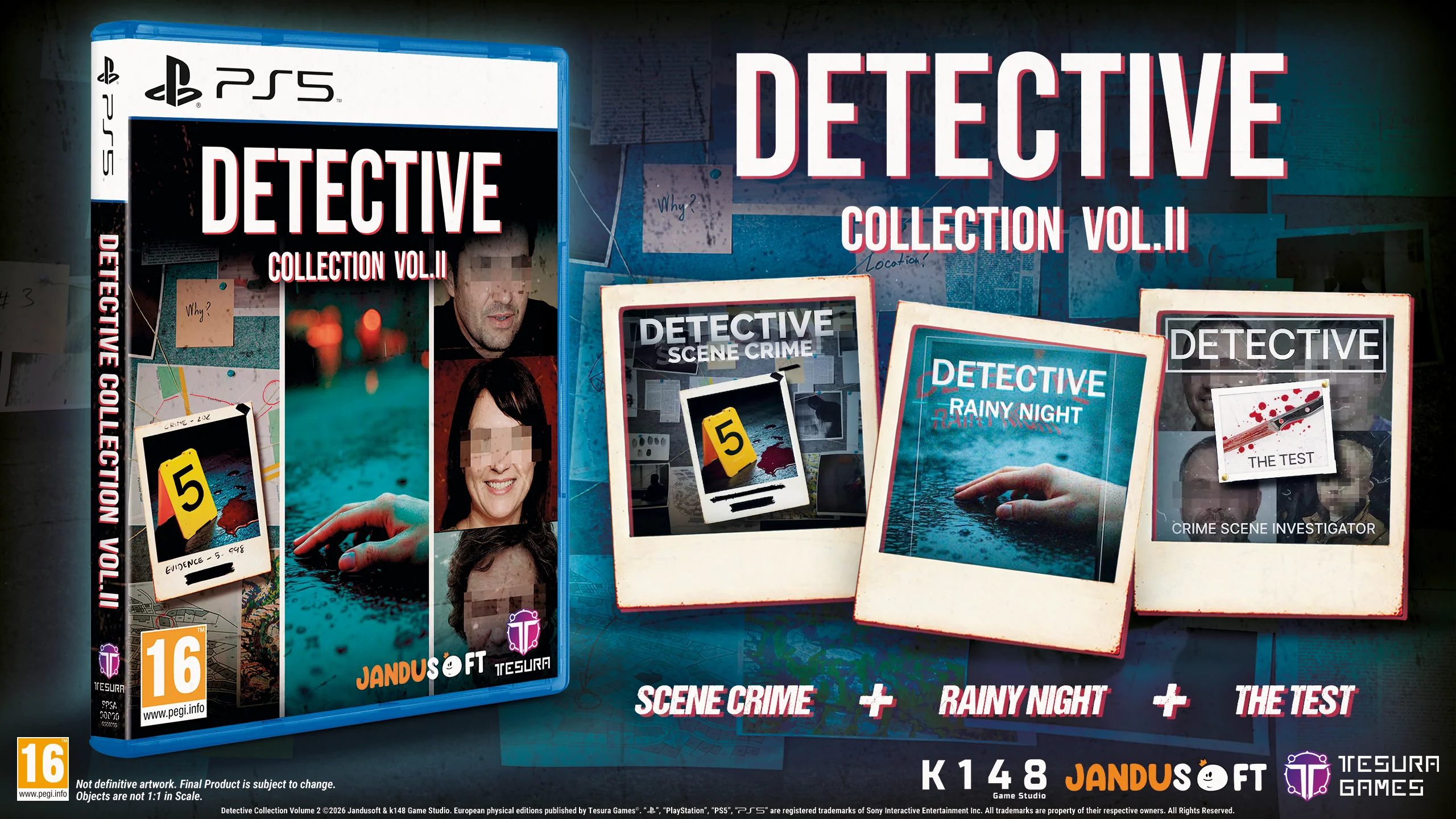 Detective Collection Vol. II [EU Import] - PlayStation 5 (PRE-ORDER) - Image 3